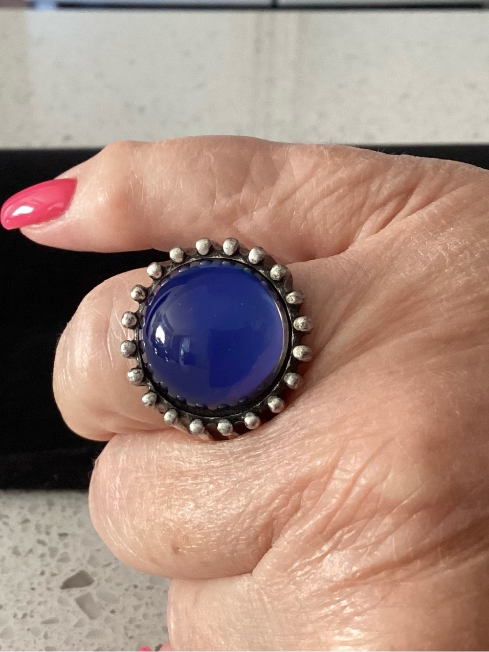 Mood ring  - Silver-Tone